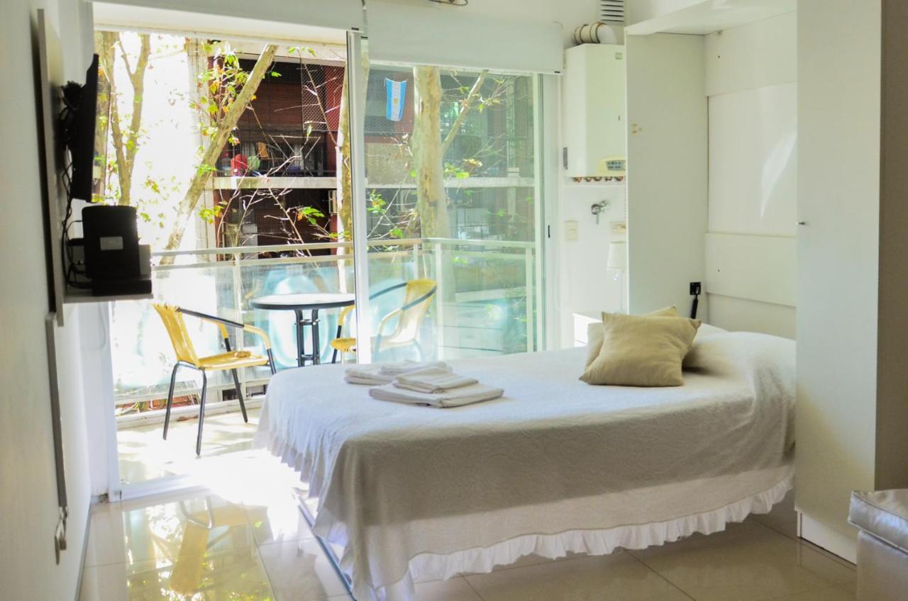 Monoambiente Super Amplio Y Comodo, Ideal Para Explorar La Ciudad Buenos Aires Kültér fotó